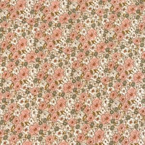 tissu coton bois de rose pour création artisanale d'accessoires