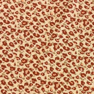tissu coton karli beige kaki pour création artisanale d'accessoires