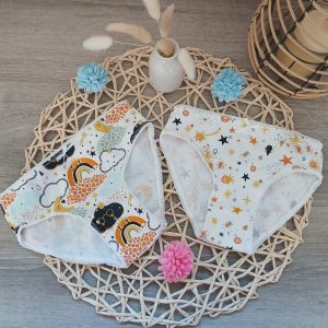 Culottes artisanales pour femmes et enfants, faites main