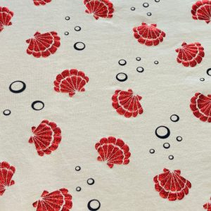 tissu jersey paillette coquillage création artisanale de culottes