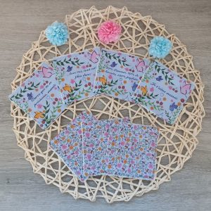 lingettes lavables cadeau pour mamie