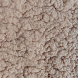 tissu sherpa ourson pour créations artisanales de gilet berger