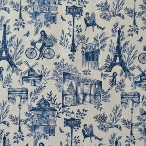 tissu demi natté baguette pour trousse de toilette