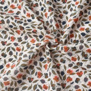 tissu double gaz flavie pour trousse de toilette