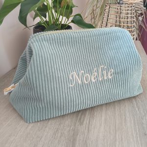 trousse de toilette ouverture large 30x22x19 cm