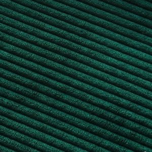 tissu velours vert foncé pour création artisanale d'accessoires
